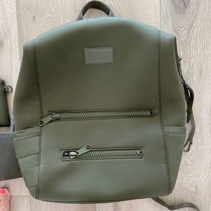 Dagne Dover Indi Diaper Bag Large Dark Moss Green